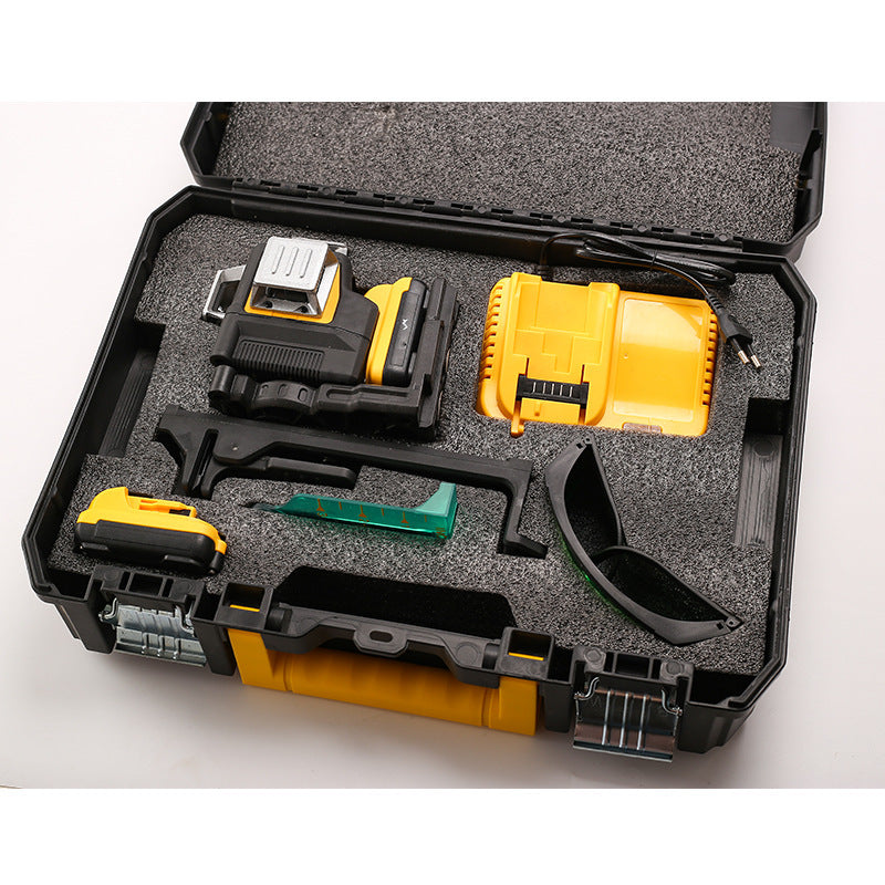 DW High precision green light12Wall Sticker Tool12V Rechargeable infrared all-round line marker DW089