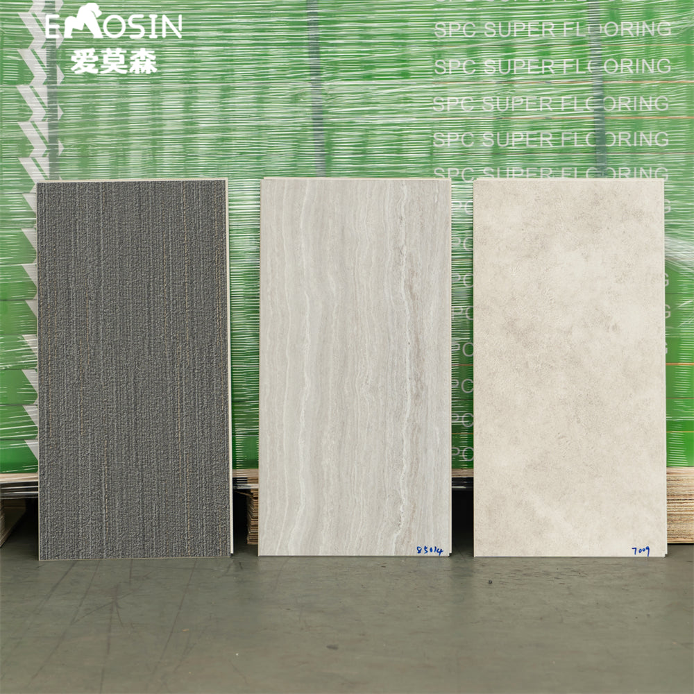 Spc 4.0mm Floor Wood Tiles Plastic Flooring