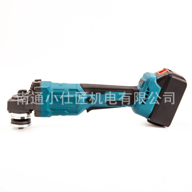 Cross-Border Dropshipping Foreign Trade AliExpress Model Brushless Lithium Battery Angle Grinder Rechargeable Handheld Household Cutting Angle Grinder