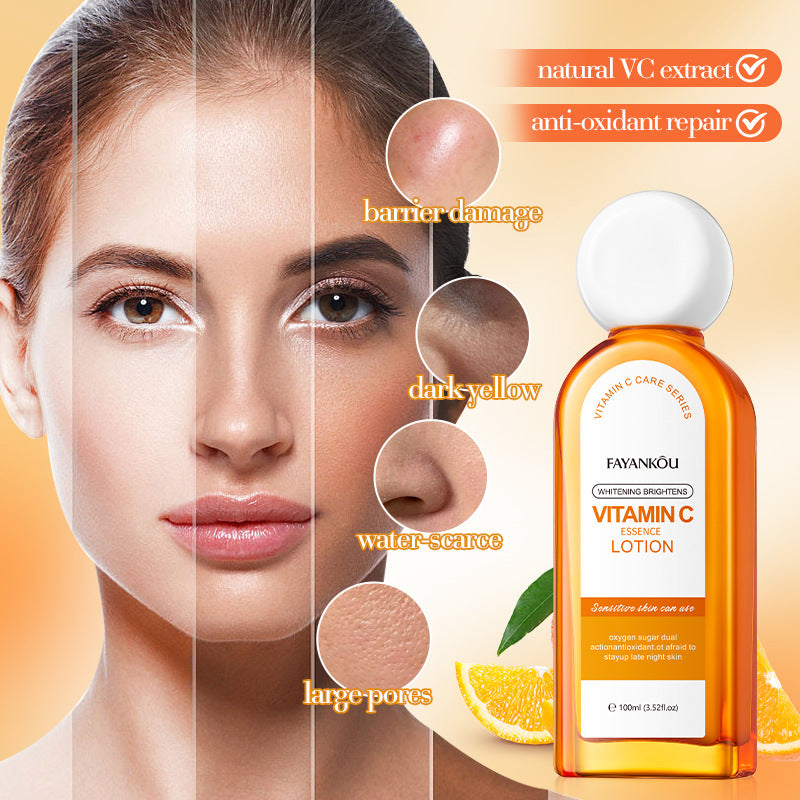 VC Whitening and Brightening Essence Lotion FAYANKOU Moisturizing lotion cross-border foreign trade wholesale
