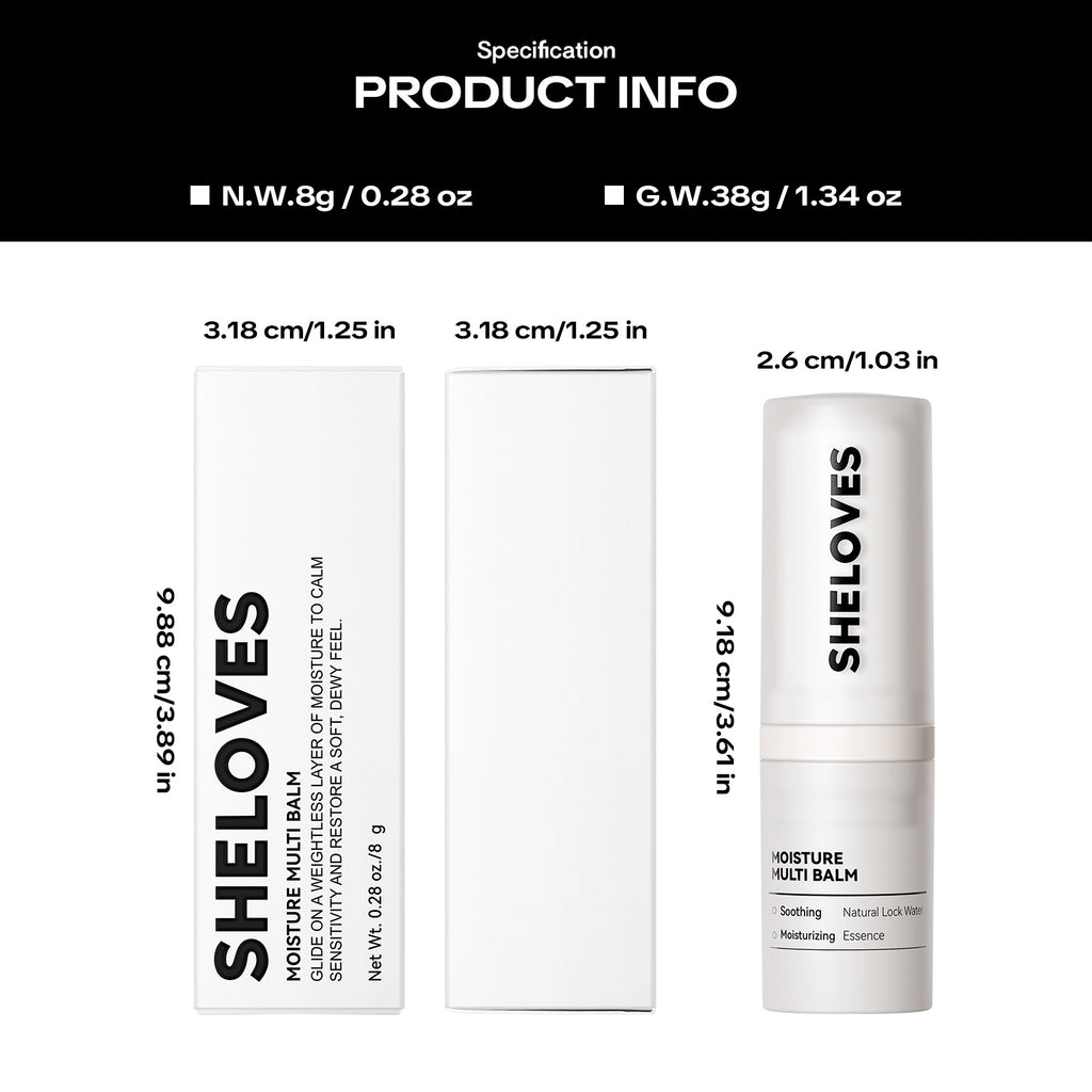 Exclusive Supply sheloves Double-effect Moisturizing Essence Stick Makeup Primer Hydrating Moisturizing Cream Skin Care Cream