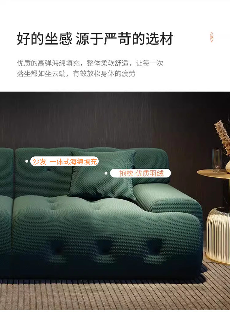 Rochburg Fabric Sofa Compression sofa Modern Living Room Small Apartment Export Direct Compression Sofa Shipping and tax not included