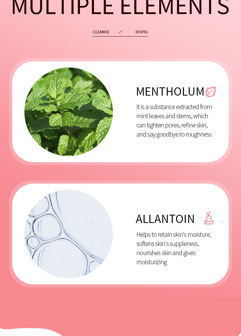 Three Steps to Remove Blackheads Nose Strips SADOER Skin Care Products T District Nursing Set Cross-Border Foreign Trade Wholesale