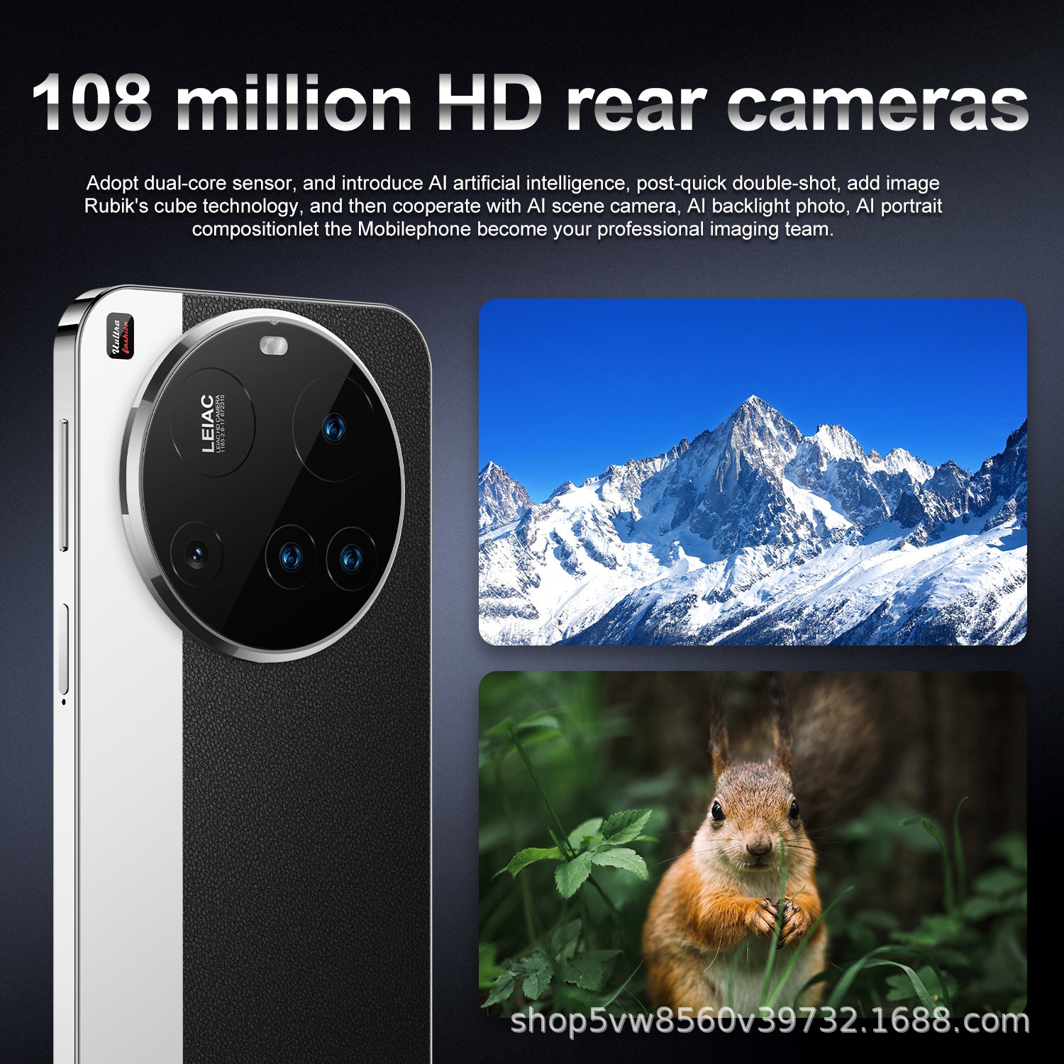 Hot Sale M15ultra Android Smartphone16+1T Factory Direct Sales Mobile Phones