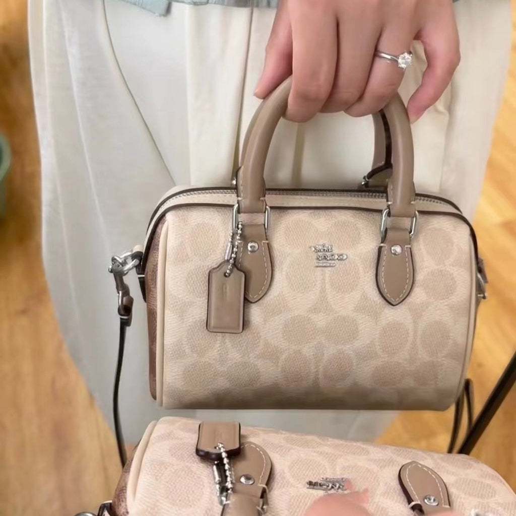 Classic Presbyopic Boston Kuo Family New Model Rowan Pillow bag mini Handbag Classic Presbyopia Crossbody Women's Bag
