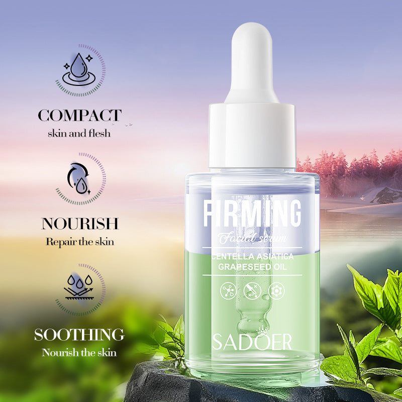 Cross-border Grape Seed Oil Centella Asiatica Double Layer Essence30ml Skin care essence liquid wholesale from foreign trade manufacturer