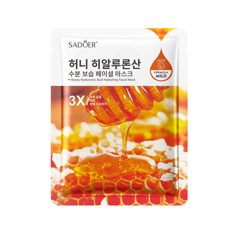 Full English Fruit Moisturizing Hydrating Face Mask SADOER Moisturizing, rejuvenating, and brightening face mask  wholesale l