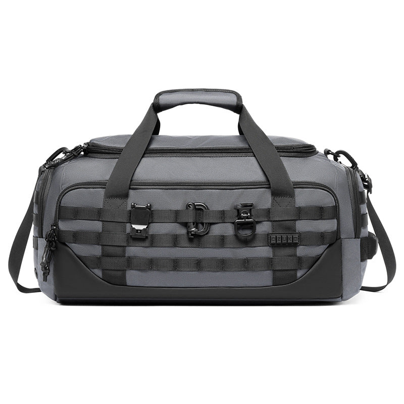 ozuko Men's Travel Bag Handheld Large Capacity Waterproof Sports Bag Tactical Commuting Multifunctional Business Travel Bag