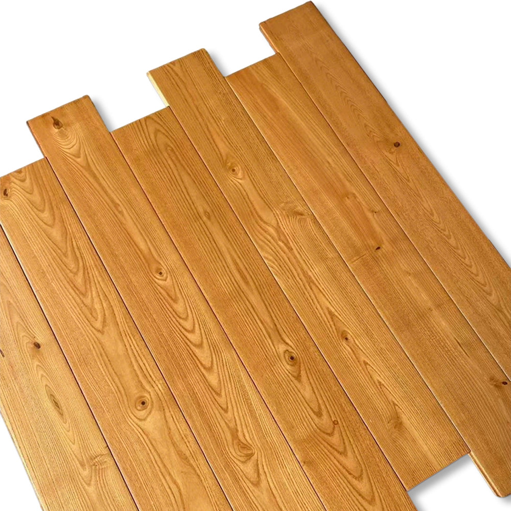 ENF Certified AB Grade Ash Click Lock Solid Wood Flooring Natural Composite for Outdoor Home Indoor Decoration
