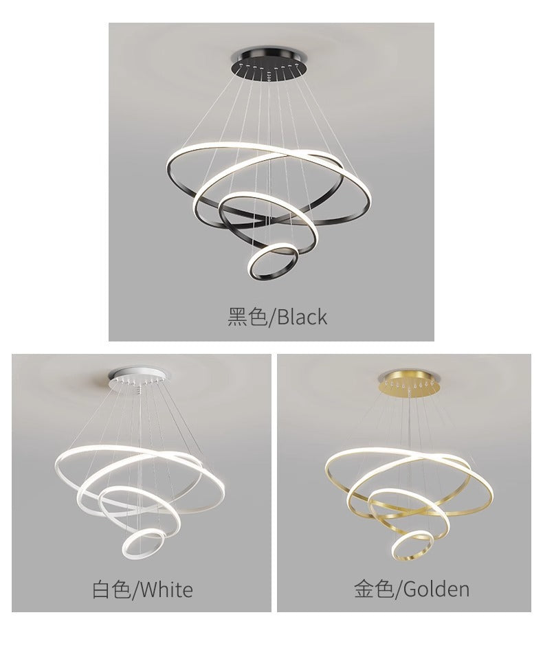 Nordic Atmosphere Modern Minimalist Dining Room Pendant Light Luxury Living Room Pendant Light Study Home Bedroom Dining Room led Chandelier