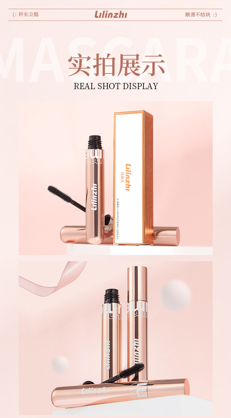 Lilinchi 3D Curling Eyelash Primer Waterproof Lengthening Curling Smudge-proof Sunflower Mascara