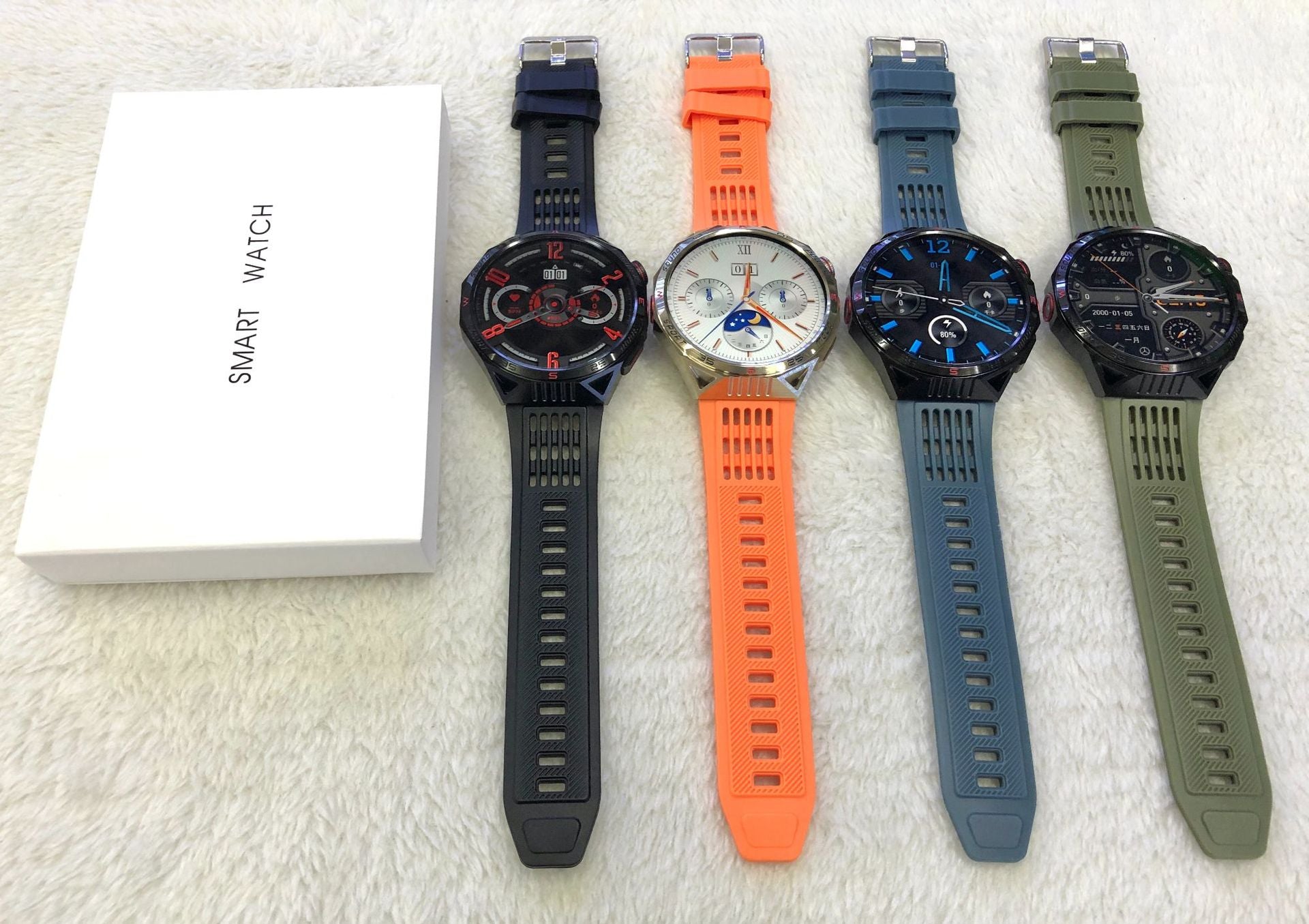 HT28Smart Watch Bluetooth Call True Heart Rate Step Sleep Breathing Training Deep Waterproof Flashlight Sports