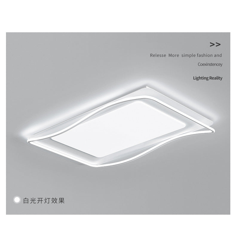 Living Room Ceiling Light Modern Minimalist2025New Year Creative Internet Celebrity Cream Style Master Bedroom Lamp Minimalist Main Lamp