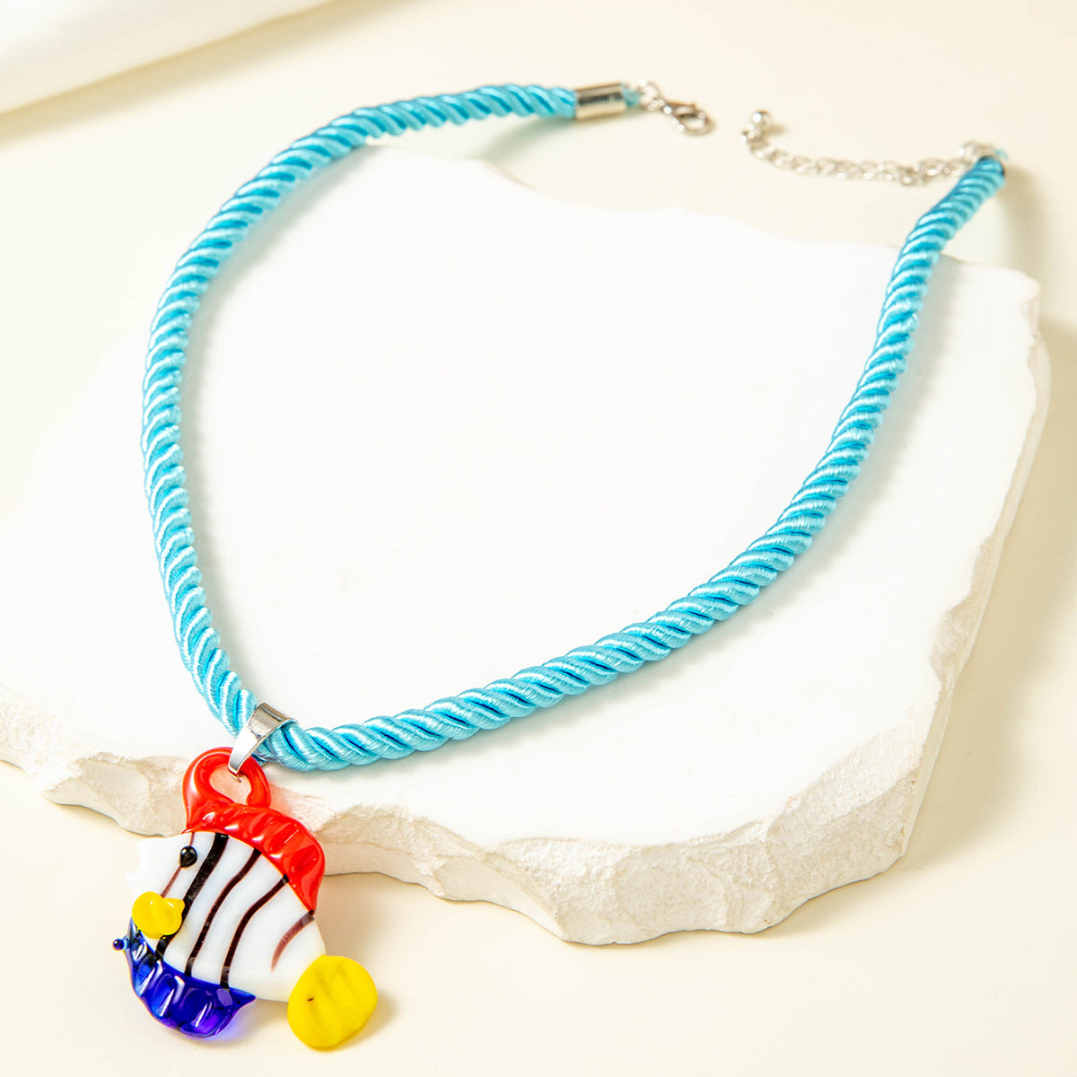 European and American Metal Ocean Style Starfish Pendant Necklace Jewelry Personality Exaggerated Star Beach Vacation Necklace for Women