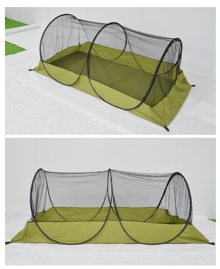 New Foldable No-Installation Mosquito Net Tent Outdoor Camping Travel Park Portable Sunshade Tent