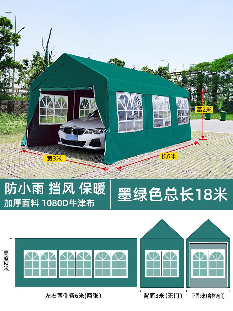 Camping Internet Celebrity Market Stall Tent Cover Thickened Windproof Rainproof Coldproof Outdoor Windproof Cloth Distribution and Dropshipping