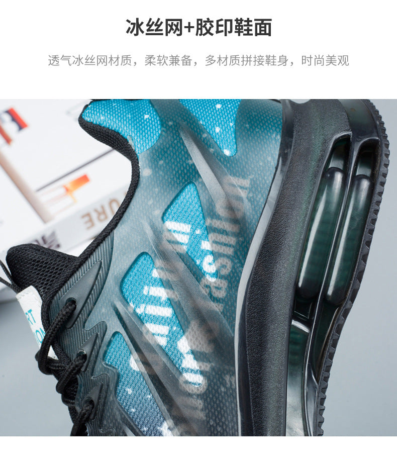 2025Summer New Fashion Luminous Trendy Shoes Casual Breathable Comfortable Men's Shoes Non-Slip Wear-Resistant Sports Running Shoes