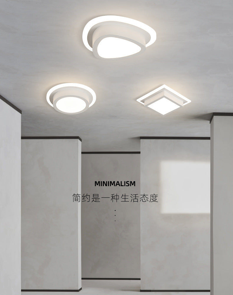 Corridor Light led Aisle Light Simple Modern Entryway Light Ceiling Embedded Household Spotlight Surface Mounted Downlight
