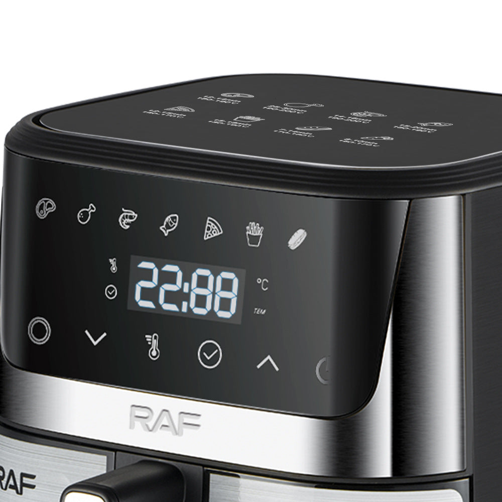 RAF European Standard Visible Air Fryer Household Multifunctional Electric Fryer8.5L Large Capacity Deep Fryer R5273