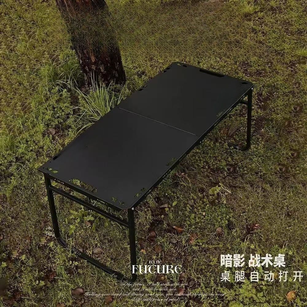 Shadow Hydraulic Tactical Table Extra Large Outdoor Semi-Automatic Folding Table IGT Multifunctional Table Camping Equipment