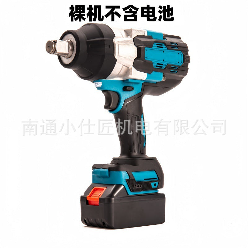 Manufacturer Cross-Border Foreign Trade Cordless Lithium-Ion Impact Wrench High Torque Woodworking Framing Automotive Repair Air Gun Screwdriver