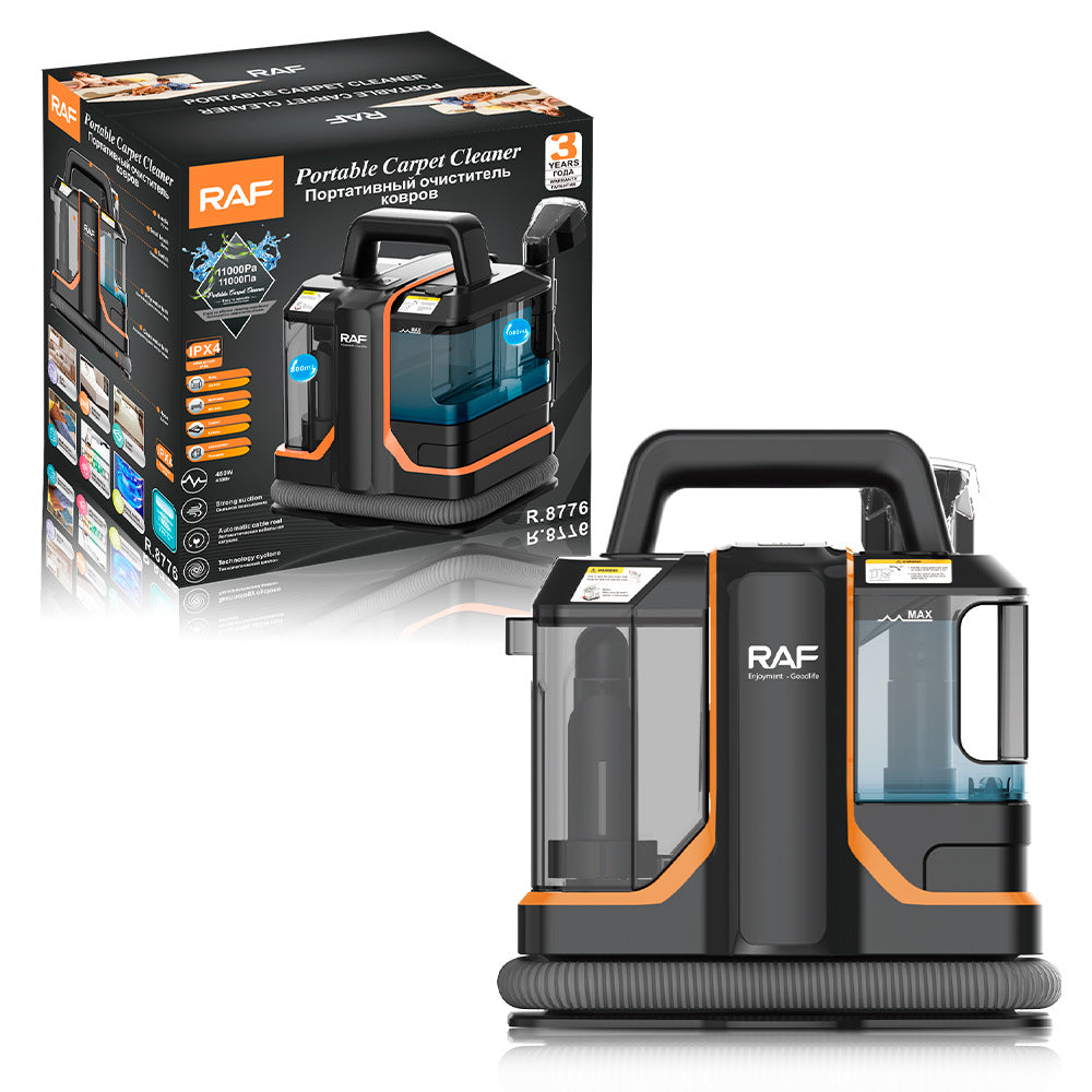 RAF European Standard Household Multifunctional Portable Carpet Cleaner Mop and Wash Machine450w R .8776