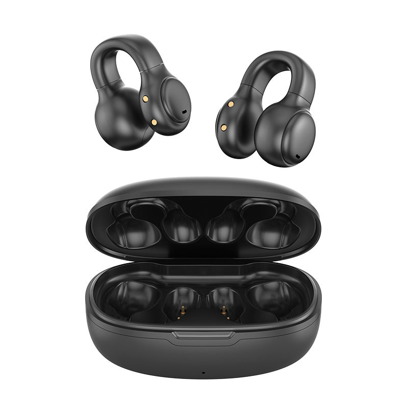 Popular M30Ear Clip Bone Conduction Sports High-End Ultra-Long Battery Life Wireless Bluetooth Earphones Wholesale