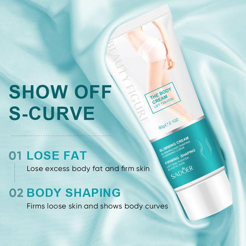 Slimming and Shaping Cream SADOER Body Massage Cream Shaping Fat Burning Firming Lightweight Cross-Border Wholesale