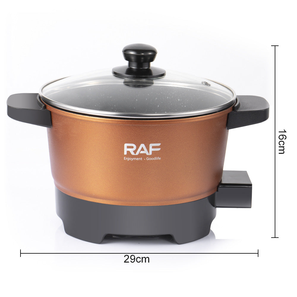 RAF European Standard Household Barbecue Hot Pot Grill and Hot Pot Combo Small Hot Pot BBQ All-in-One Pot Multifunctional Grill Machine