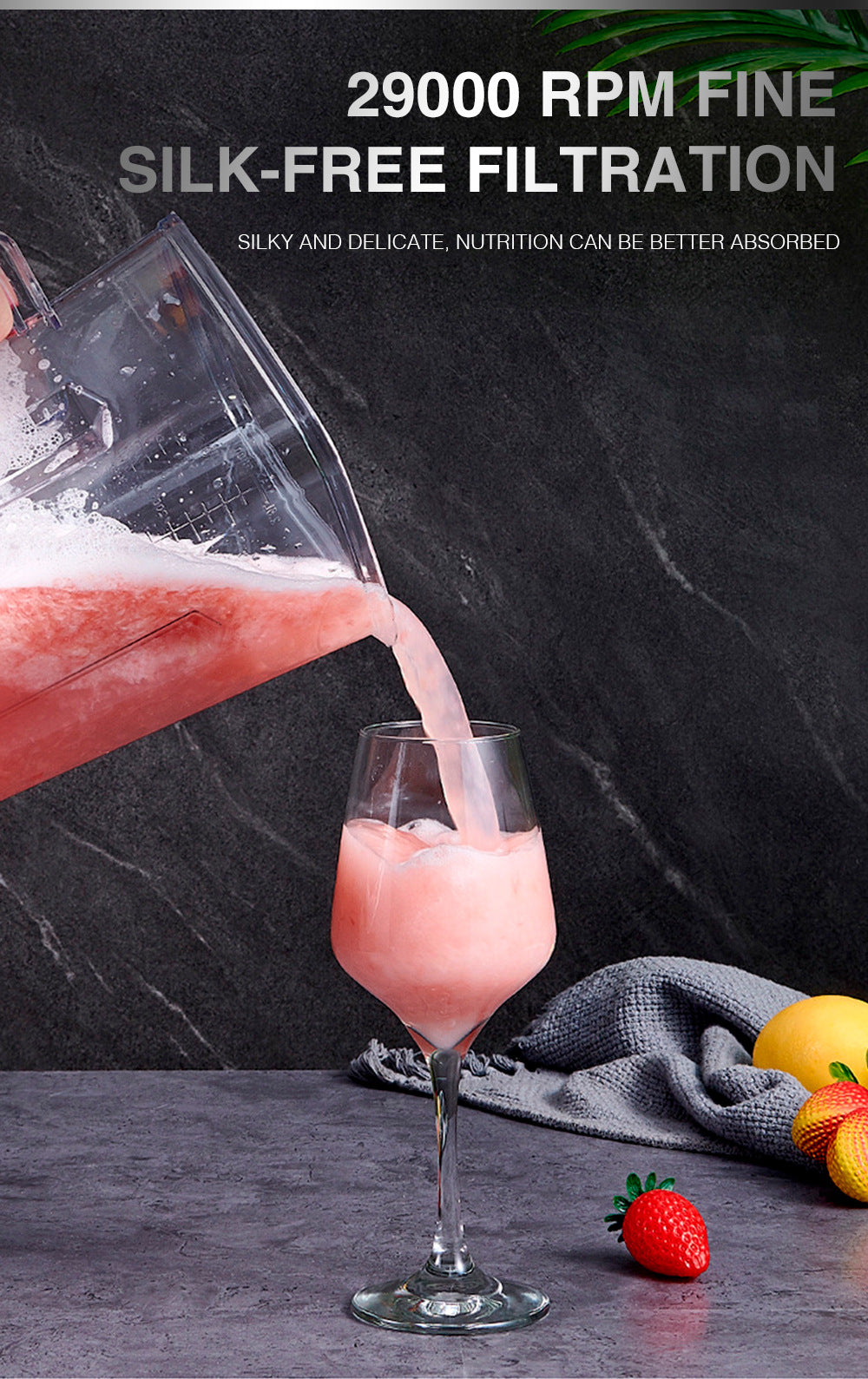 European Standard Blender Household High-Speed Blender Smoothie Cooking Machine Soy Milk Fruit Juicer