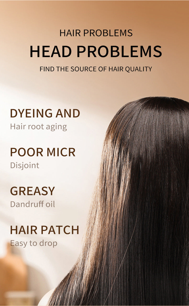Ginger Hair Mask SADOER Improve Frizz, Soften and Smooth, Portable Strip Pack, Cross-Border Foreign Trade Wholesale