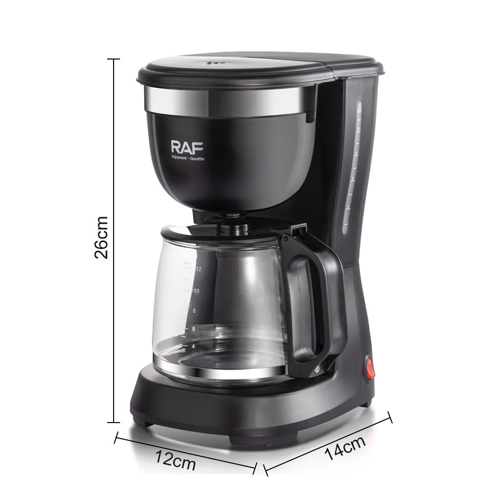 European Standard Coffee Maker Household Pot Drip Filter Insulated American Tea Office Tea Maker Fully Automatic Drip Coffee Maker