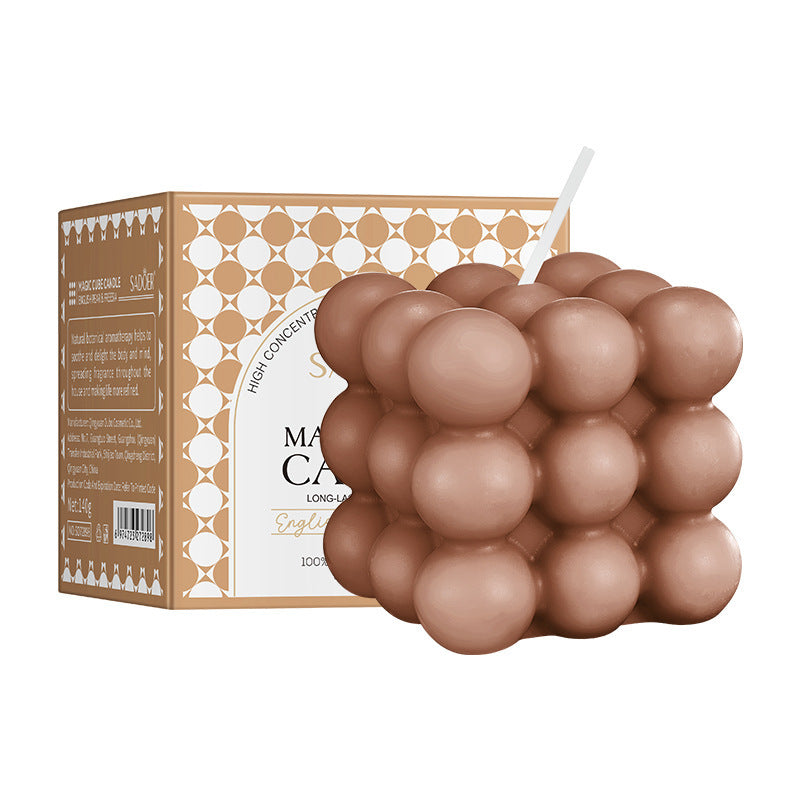 Aromatherapy Candle140g SADOER Celebration Holiday Party Birthday Candle Cross-Border Foreign Trade Wholesale