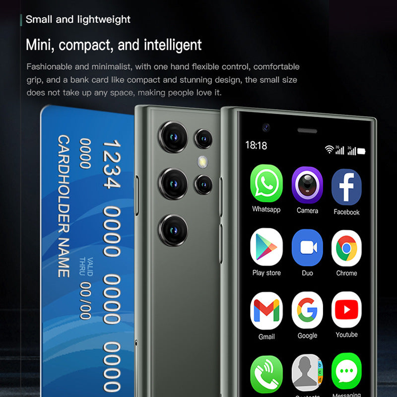 Hot Sale S23Pro Mini Smartphone2+16Dual SIM Dual Standby Android mini Mobile Phone