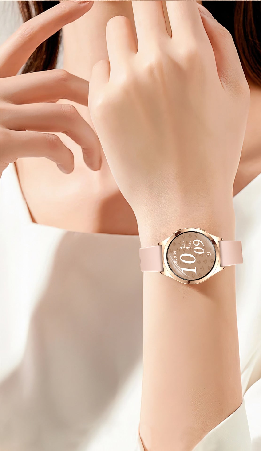 Y35Smart Watch1.27inch Bluetooth Call Heart Rate Pedometer Sleep Monitoring Deep Waterproof Sports Watch