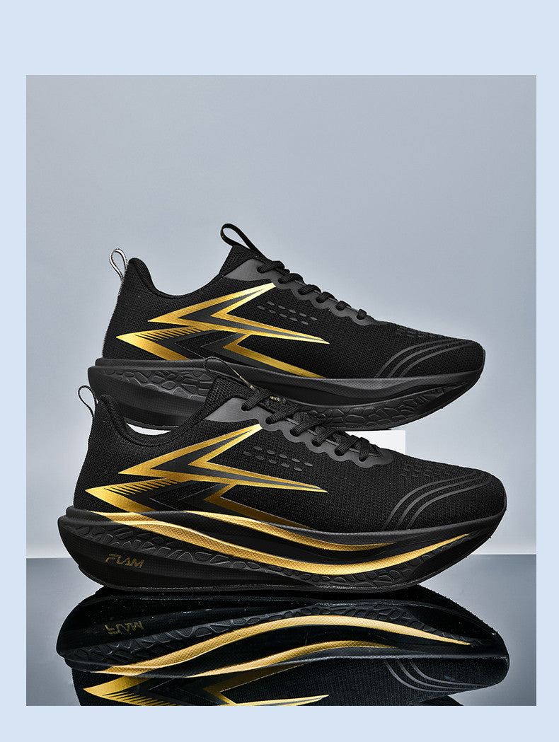 New Large Size Running Shoes Fei Ran4Carbon Plate Marathon Carbon Plate Men's and Women's Racing Body Side Training Sneakers
