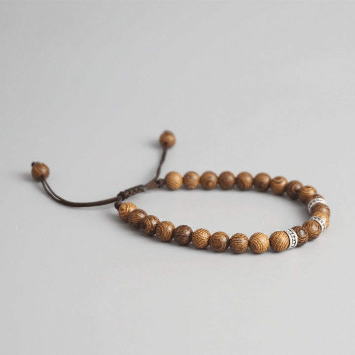 Natural Red Agate Bracelet Zodiac Year Retro Red Crystal Fashion Jewelry Bracelet