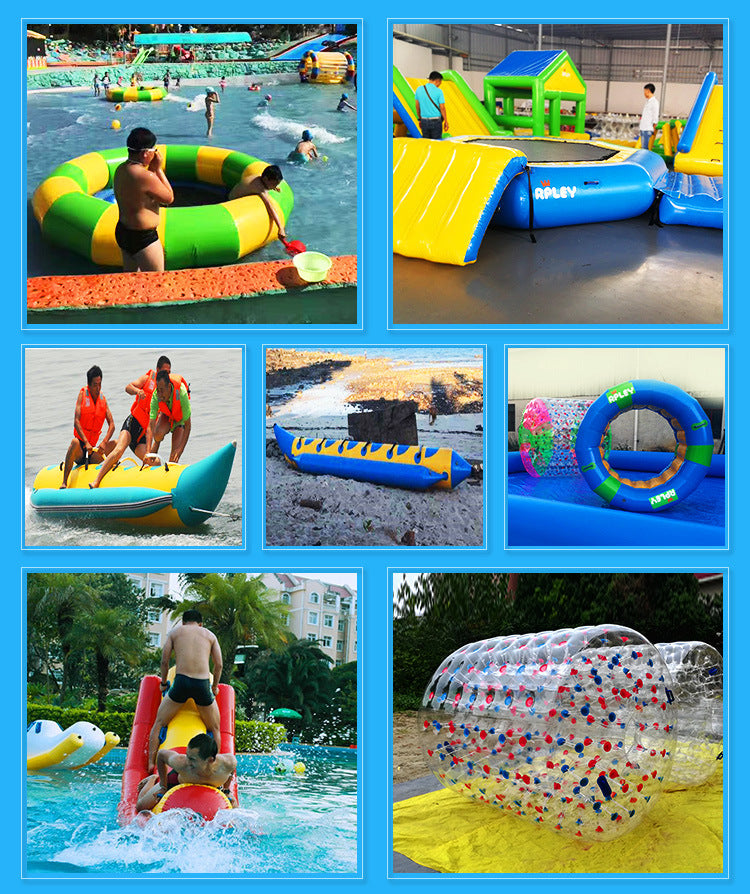 Inflatable Castle Children's Playground Water Pool Slide Manufacturer Ice and Snow World Inflatable Swimming Pool Water Park