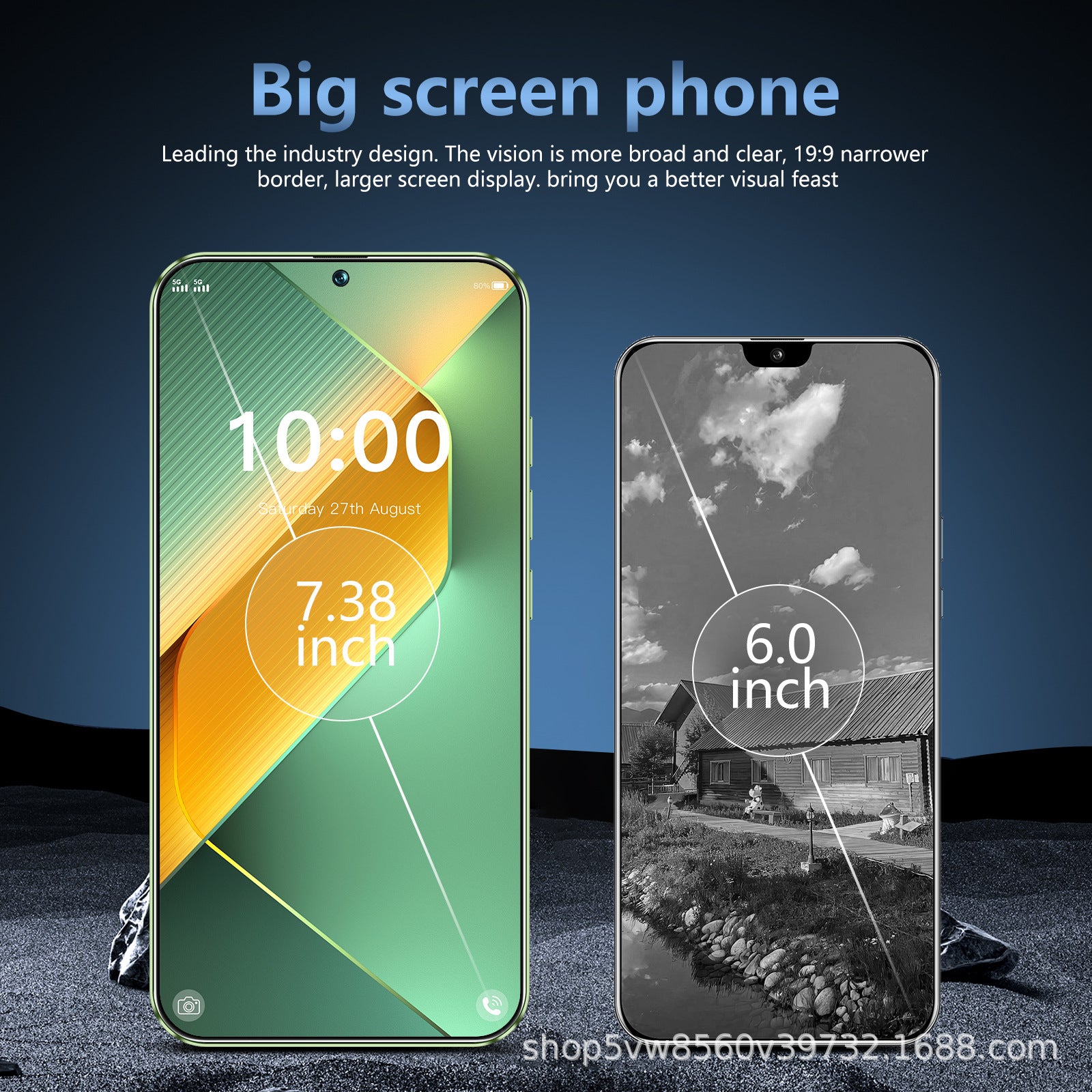 Hot-selling Phone Pova6 Pro Android Large Screen In Stock16+1T smartphone factory price(Popular)