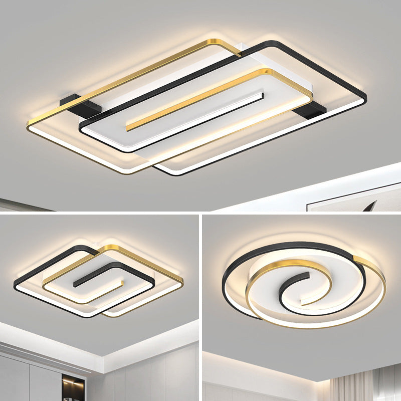 Living Room Lighting Simple Modern LED Ceiling Lamp2025New Nordic Style Elegant Light Luxury Personality Master Bedroom