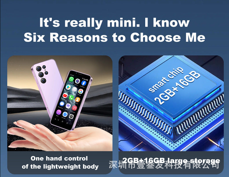 S24Ultra Hot-selling Mini Smartphone 4Dual SIM Android Smartphone4G Small phone