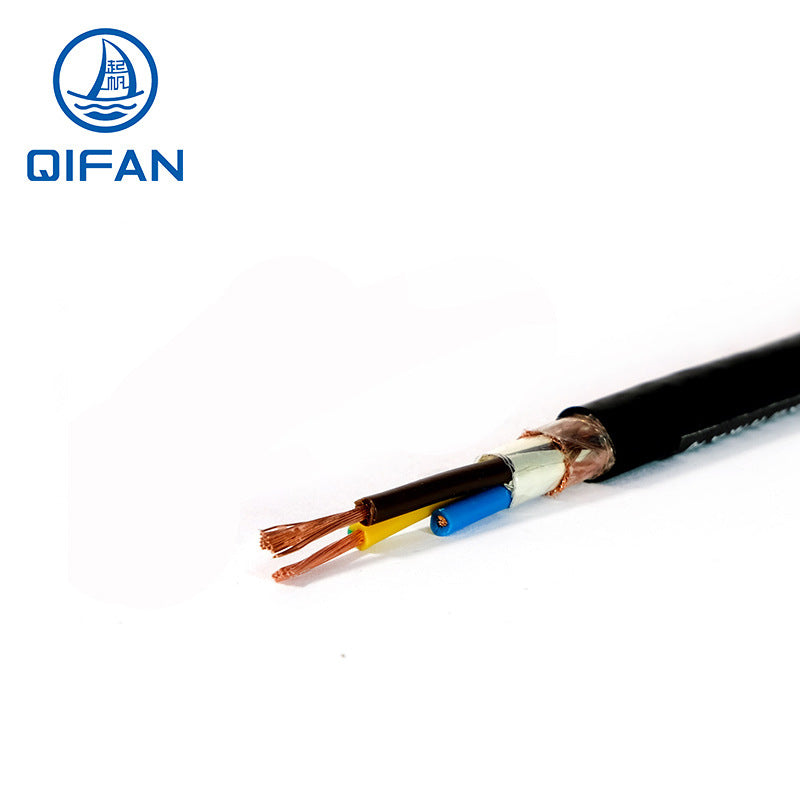【Qifan Electrical Wire Factory Direct Sales】RVVP 2-30Core National Standard Copper Core Shielded Cable Signal Line Control Line