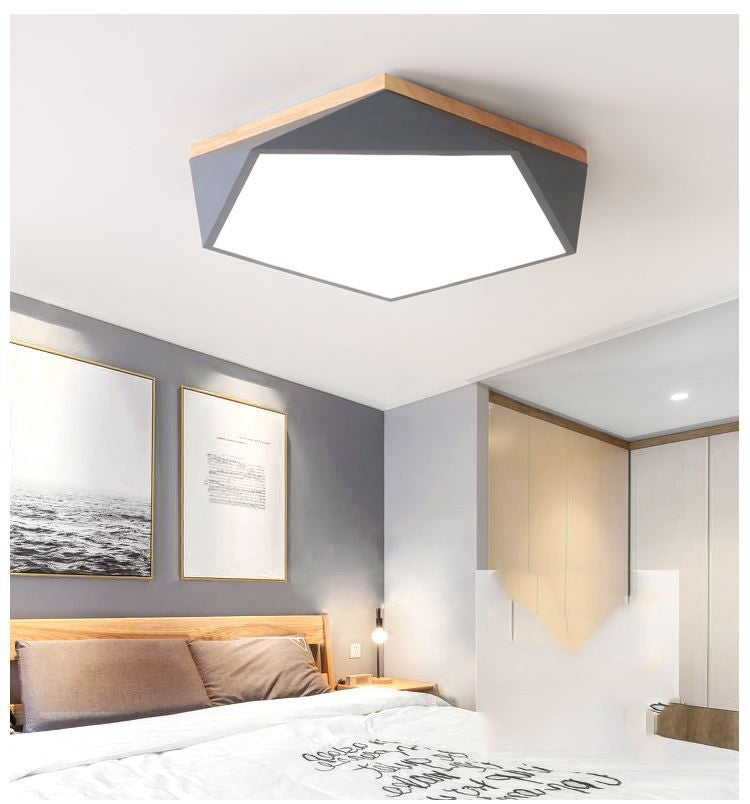 Nordic Bedroom Lamp Simple Modern Creative Macaron led Ceiling lamp for master bedroom, children's lamp, bedroom lamp