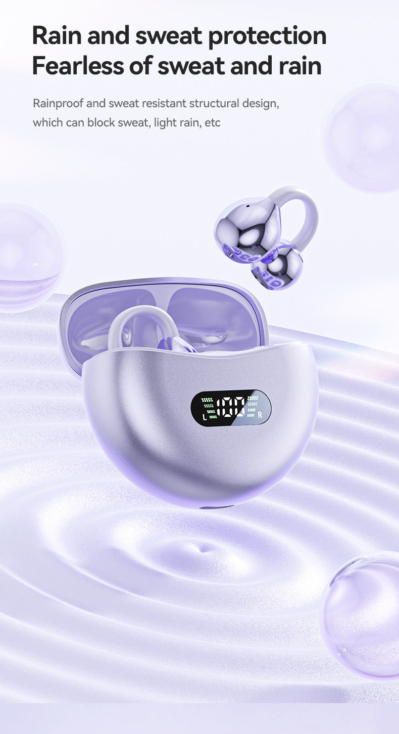 M79Popular AI Smart Translation Bluetooth Earbuds Clip-on High-Quality Bone Conduction Wireless Bluetooth Earbuds