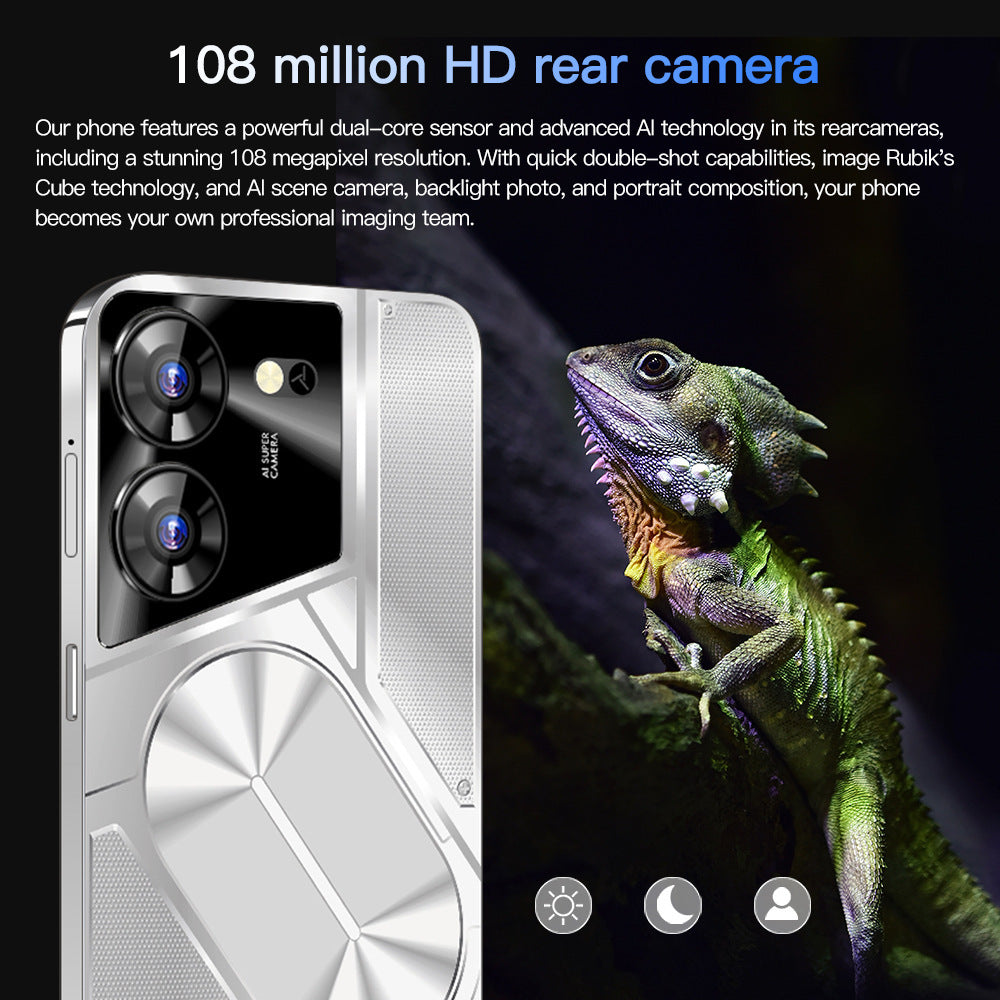 New Povo5pro Smart Student Phone7.3Inch Full HD Screen 3+32Wholesale