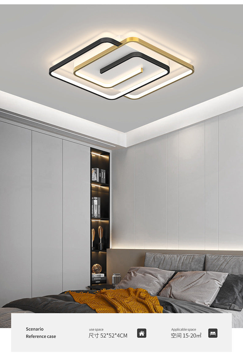 Living Room Lighting Simple Modern LED Ceiling Lamp2025New Nordic Style Elegant Light Luxury Personality Master Bedroom