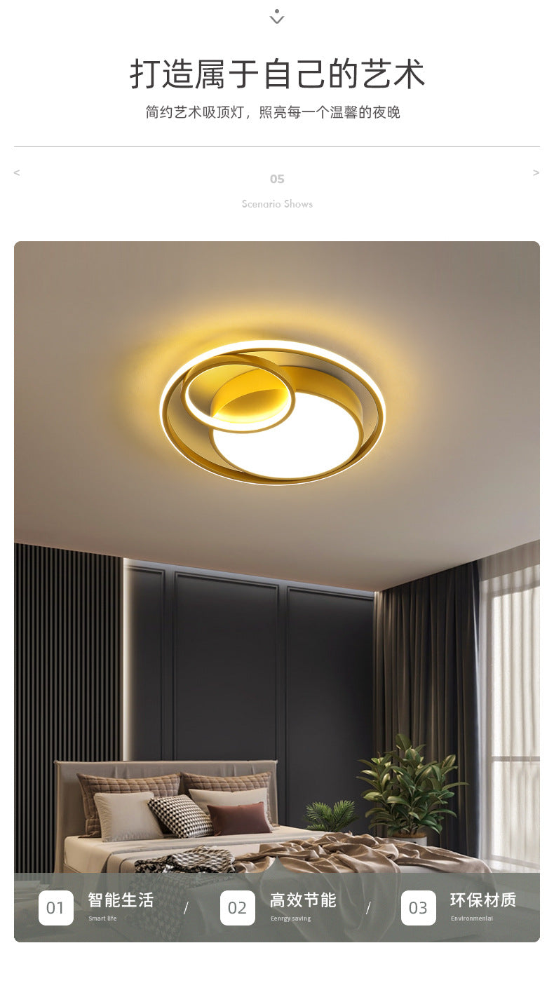 Wholesale New LED Bedroom Ceiling Lamp Modern Minimalist Light Fixtures Dining Room Living Room Lamp scandinavian Creative fashion Lighting