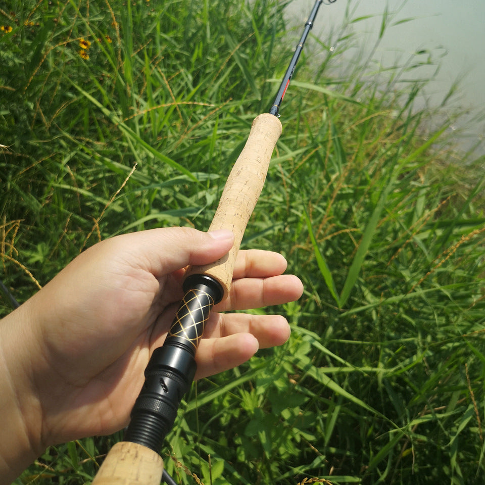 7/8#Carbon Fly Rod4Portable Fly Fishing Rod M Fast Adjustable European and American Style Popular Fishing Rod for Stream Lure Fishing