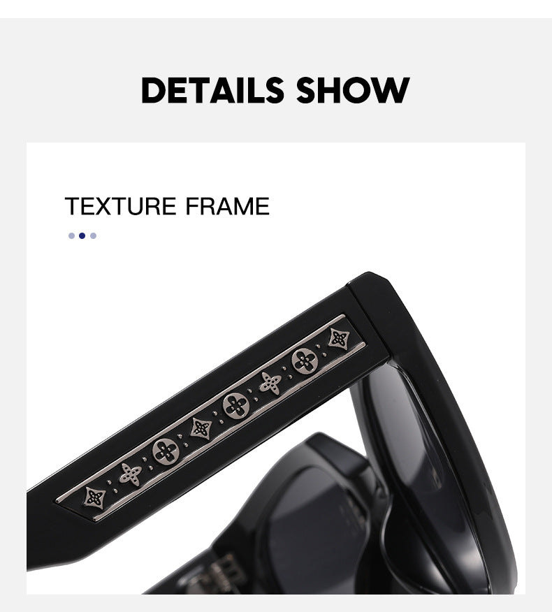 2025New European and American Fashion Large Frame Cat Eye Sunglasses for Women High-end Sunglasses Wholesale sunglasses