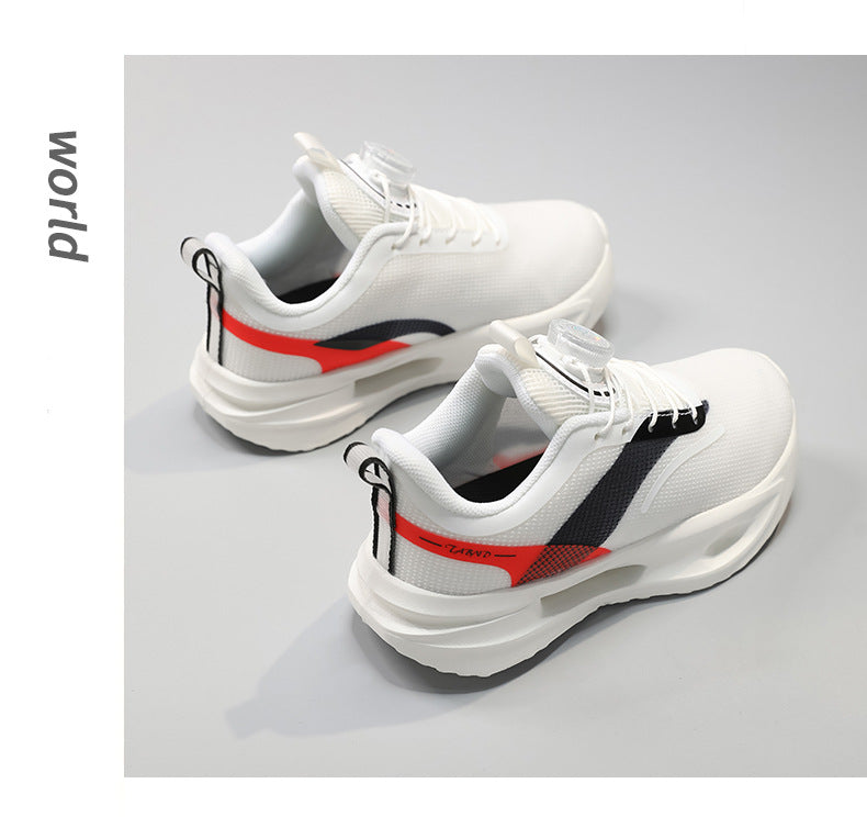 Feiteng5U Children's Shoes Casual Fashion Children's Running Shoes Lightweight Shock Absorbing Boys' Shoes Anti-Slip Wear-Resistant Sports Shoes